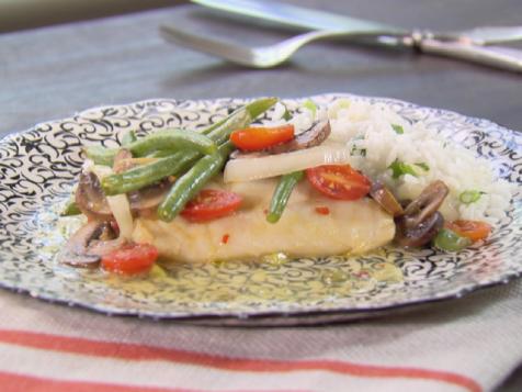 Lemon Citrus Cod with Vegetables