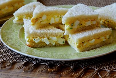 Mini Egg Salad Sandwiches