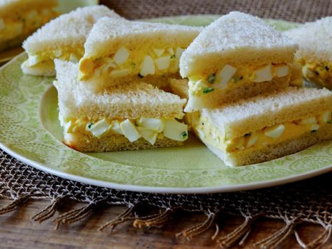 Mini Egg Salad Sandwiches