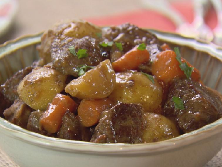 SlowCooker Stout Beef Stew Recipe Trisha Yearwood Food Network