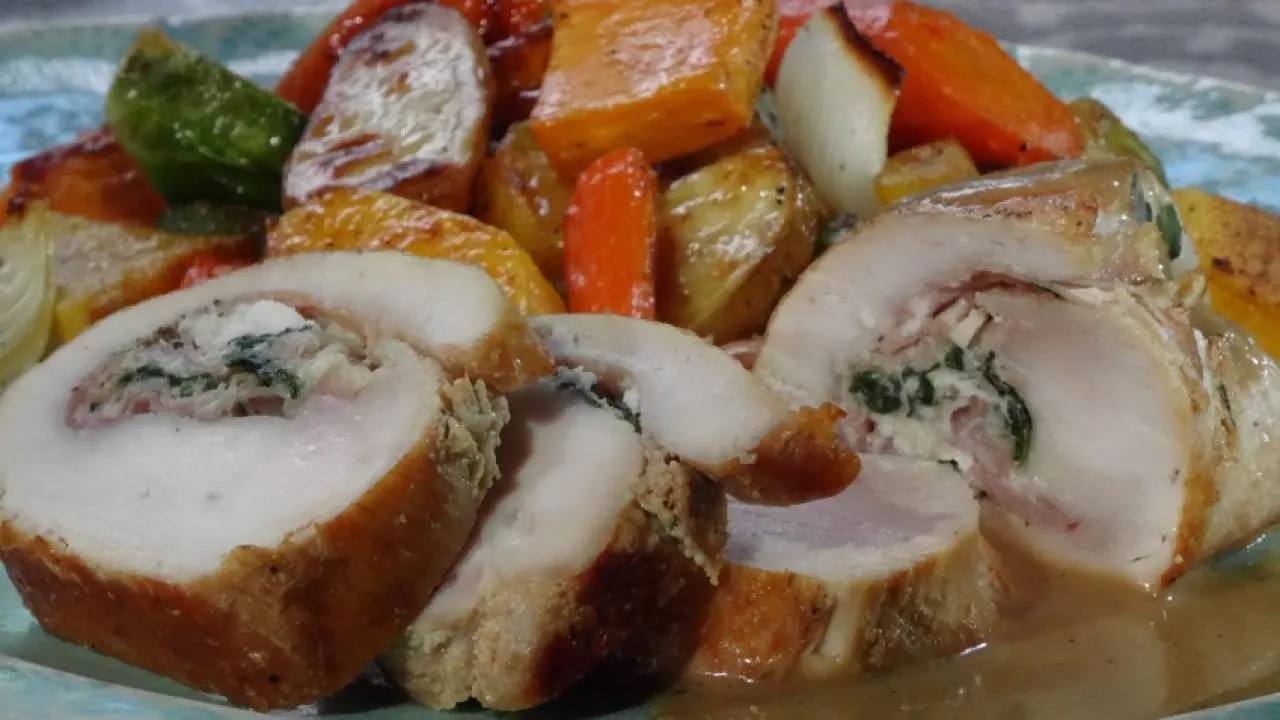Trisha's Chicken Saltimbocca
