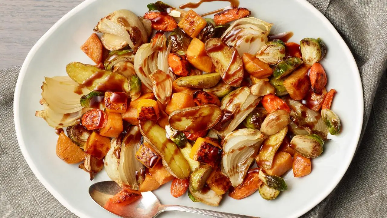 Balsamic-Glazed Vegetables