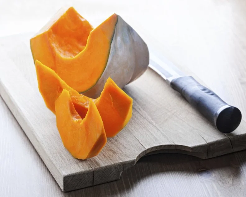 Sliced Pumpkin.