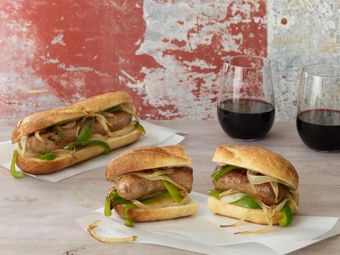 Italian Sausages with Peppers and Onions