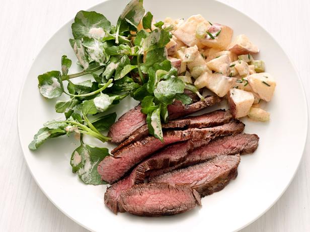 Steak with Ranch Potato Salad Recipe | Food Network Kitchen | Food Network
