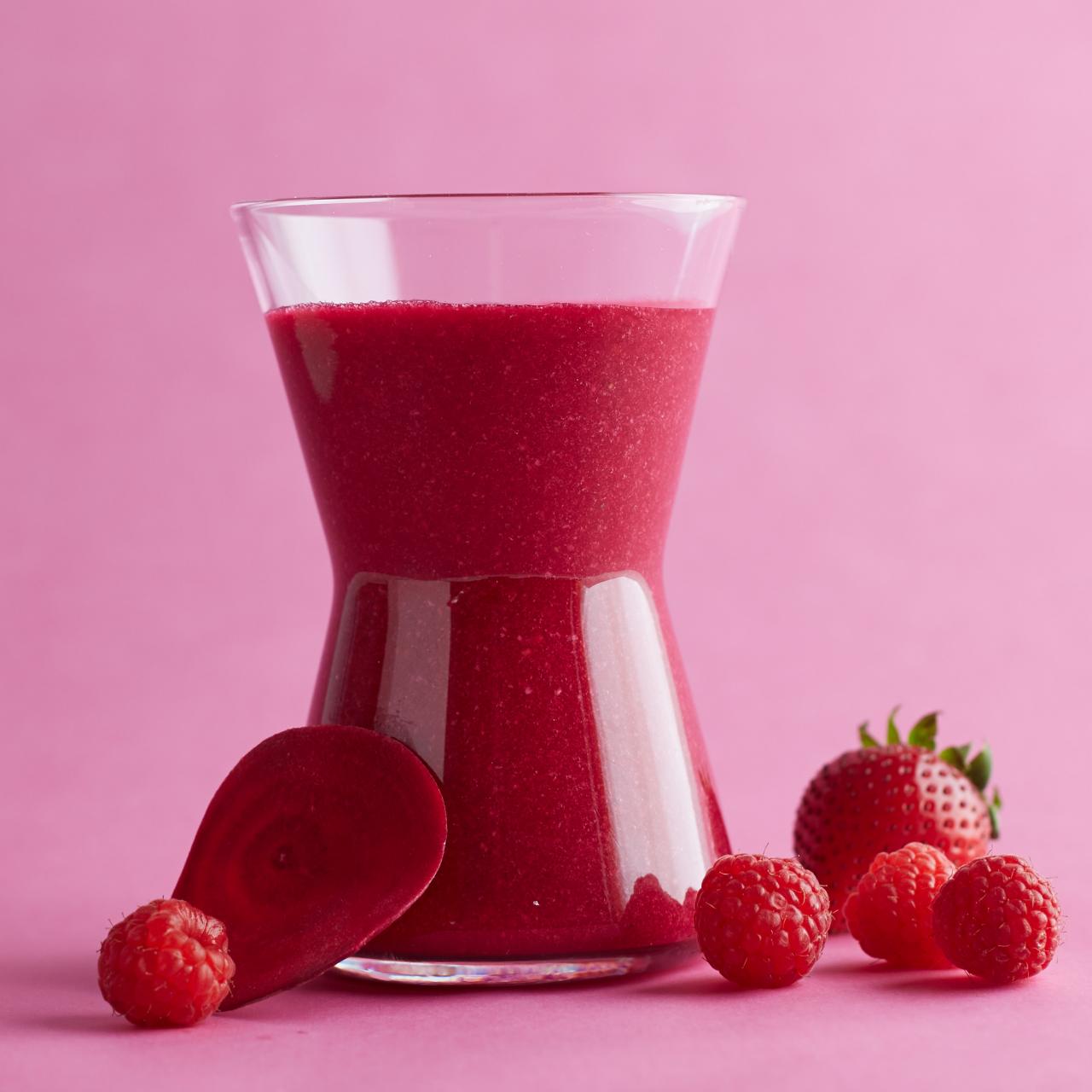 Red Berry-and-Beet Smoothie