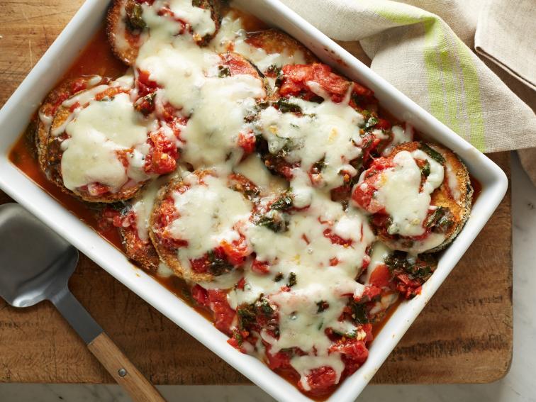 Healthy Eggplant and Kale Parmesan Recipe Food Network Kitchen Food