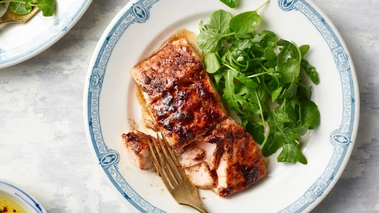 Brown Sugar Spiced Salmon