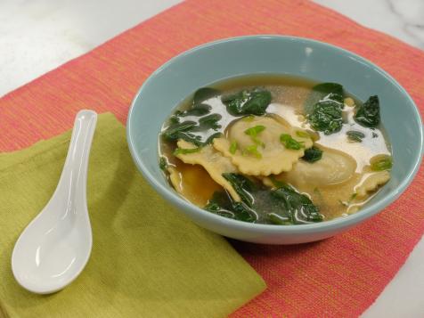 Frozen Ravioli Wonton Soup