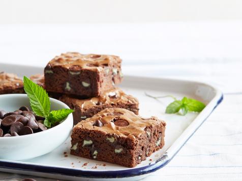 Dark Chocolate Brownies with Mint Filled DelightFulls