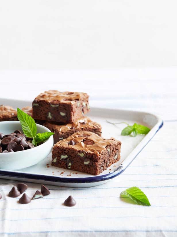 Dark Chocolate Brownies with Mint Filled DelightFulls