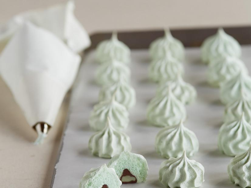 Meringue Drops with Mint Filled DelightFulls Recipe Food Network
