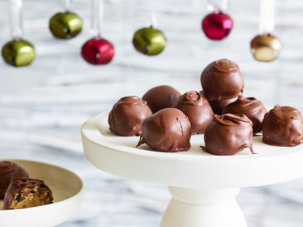 Trisha S Chocolate Chip Cookie Dough Balls 12 Days Of Cookies Fn Dish Behind The Scenes Food Trends And Best Recipes Food Network Food Network