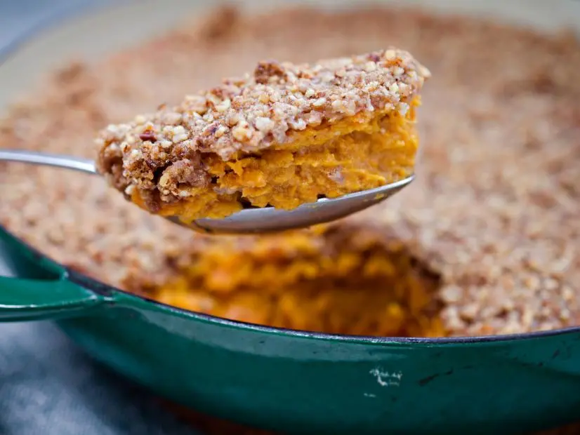 Virginia Willis' Sweet Potato Casserole for FoodNetwork.com