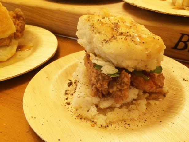 Fried Chicken Sandwich at Food Network in Concert
