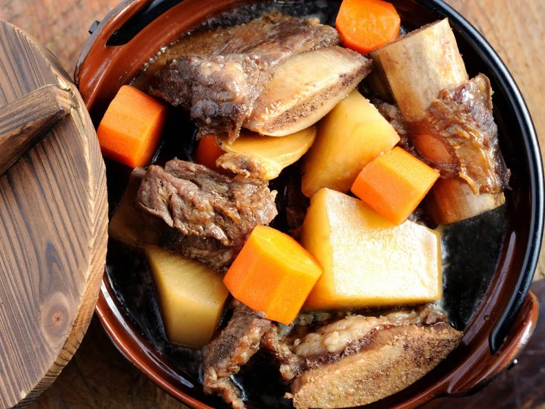 Braised Short Rib in Soya Sauce, Korean Cuisine