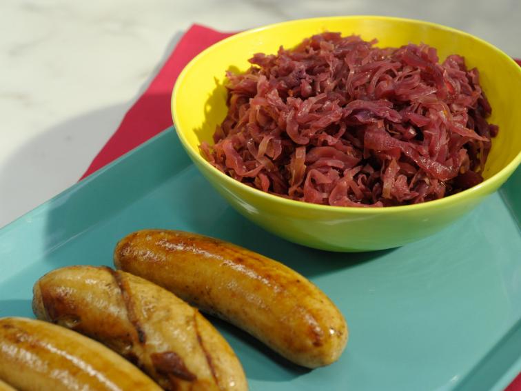 Sunny's Simple Red Cabbage Kraut Recipe Sunny Anderson Food Network
