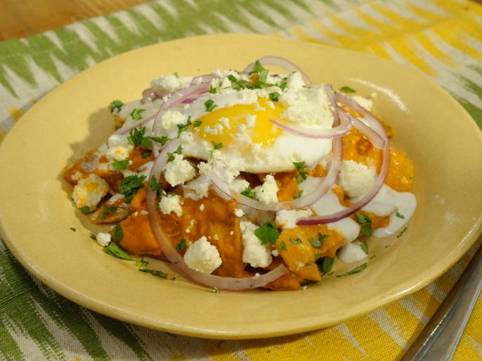 Chipotle Chilaquiles Recipe Marcela Valladolid Food Network