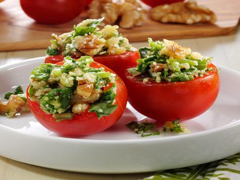Walnut Stuffed Cherry Tomato Halves