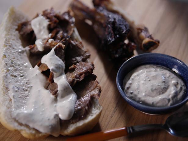 Prime Rib Sandwiches With Horseradish Sauce Recipe Nancy Fuller Food Network