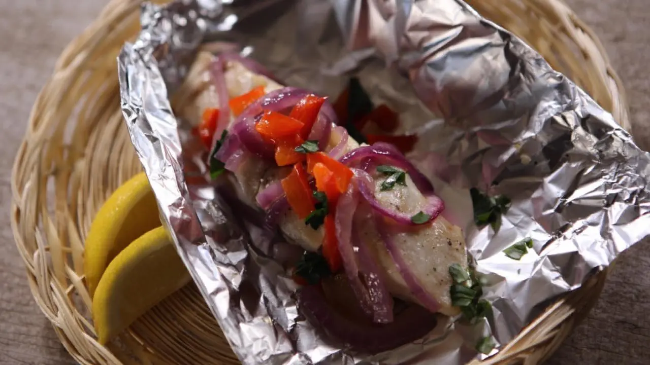 Nancy's Grilled Striped Bass
