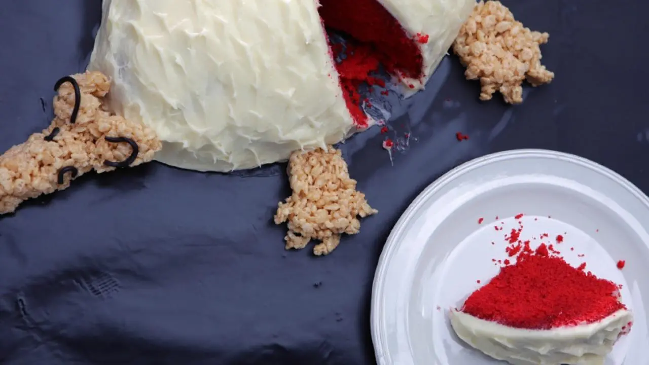 Red Velvet Armadillo Cake