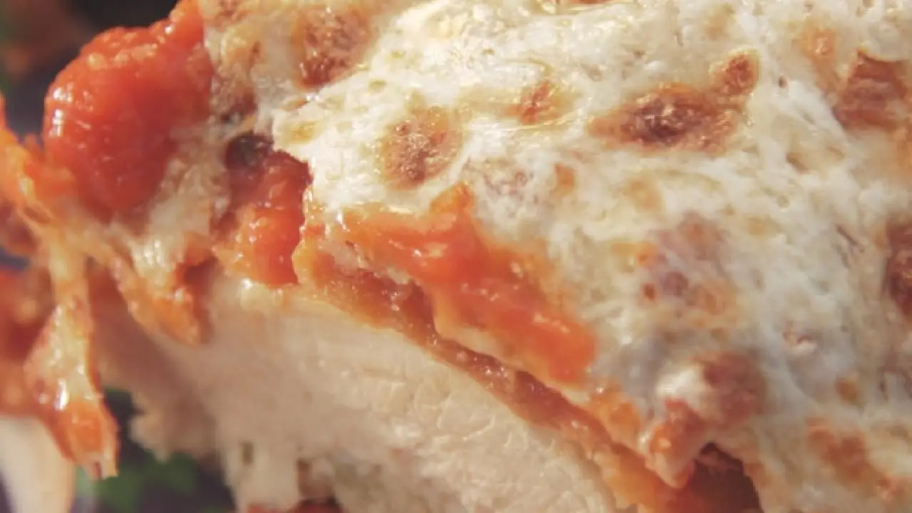 Garlicky Chicken Parmesan