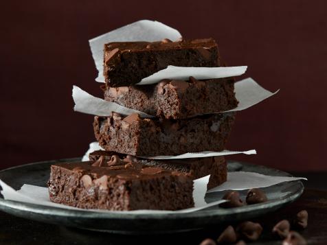 Flourless Bourbon Brownies