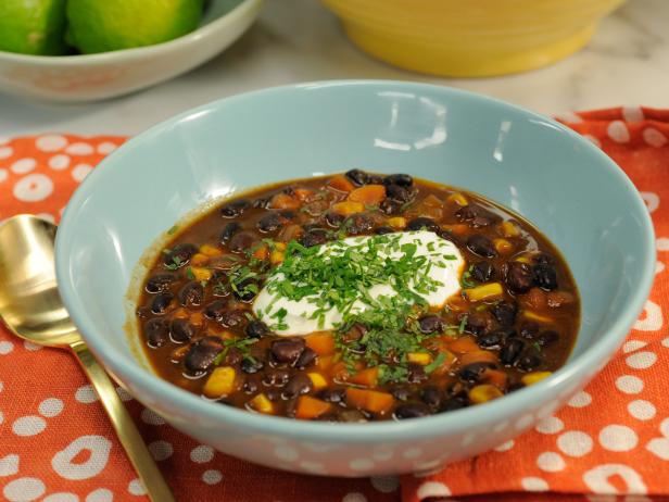 Smoky Black Bean Bisque