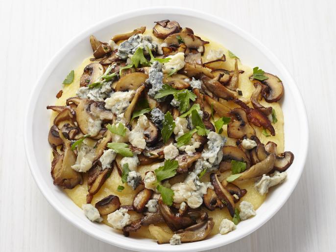 Polenta with Mushrooms and Recipe Food Network Kitchen