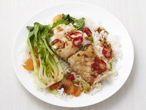Steamed Mahi Mahi