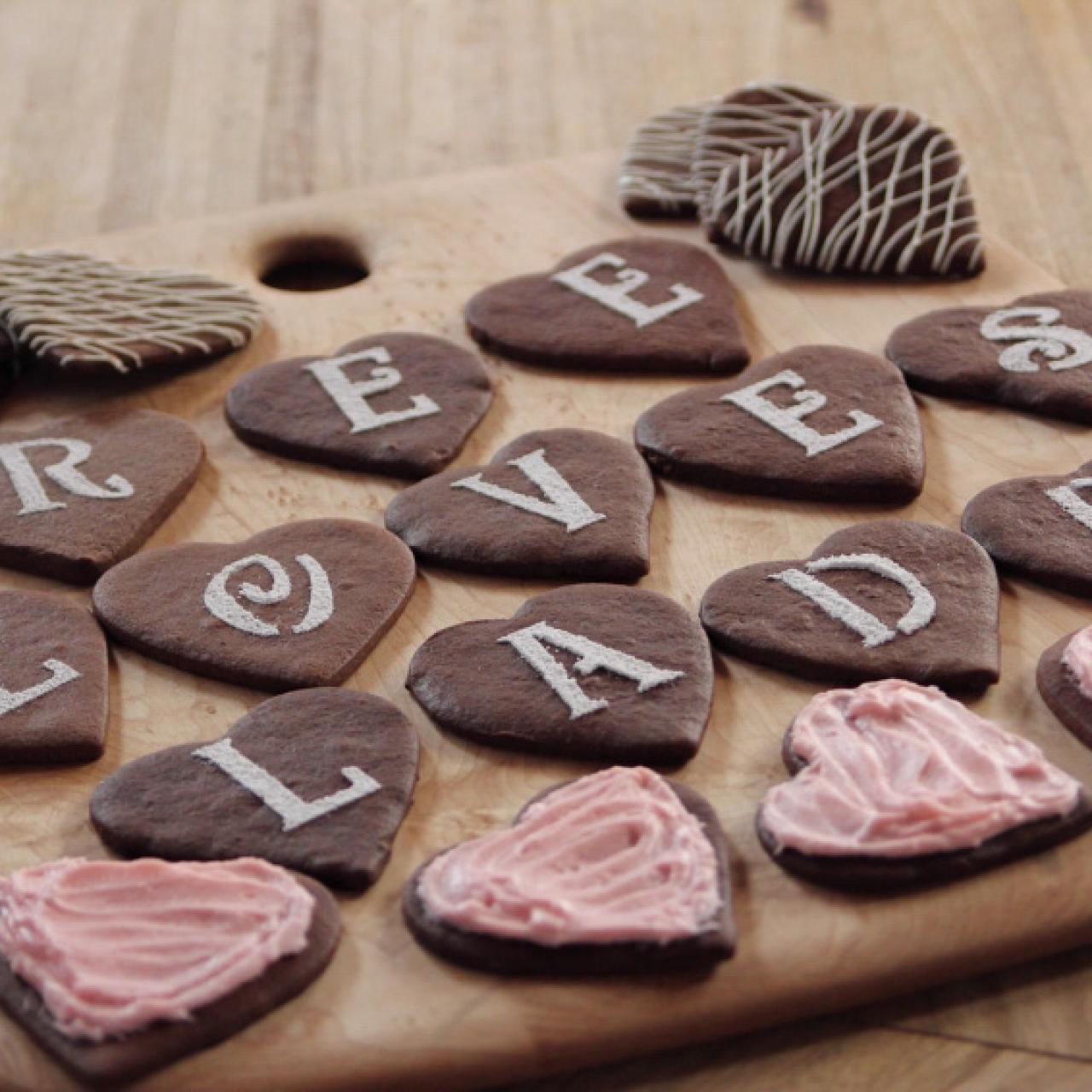 Double Heart Stencil - Valentines Day Stencils - Stencils for Cookies -  Cookie Decorating Stencils - Cake Decorating Stencils - Stencils
