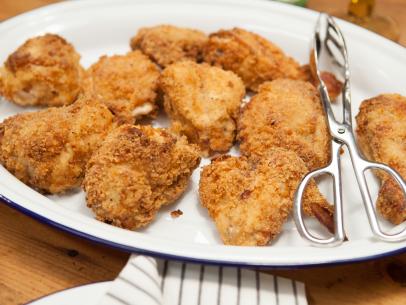 Fried Chicken, as seen on Cooking Channel's Dinner at Tiffani's, Season 1.