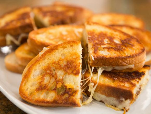 Grilled Cheese with Caramelized Onions Recipe | Food Network