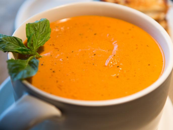 Homemade Roasted Tomato Soup Recipe Food Network