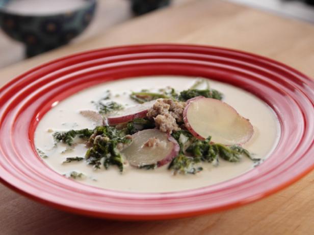 Sausage Potato and Kale Soup