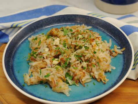 Hash Browns with Parsley and Garlic