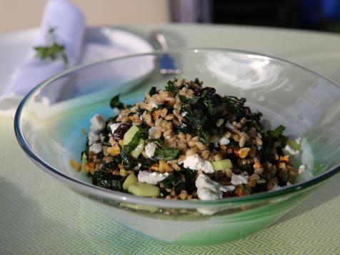 Giada's Farro and Kale Salad — Meatless Monday