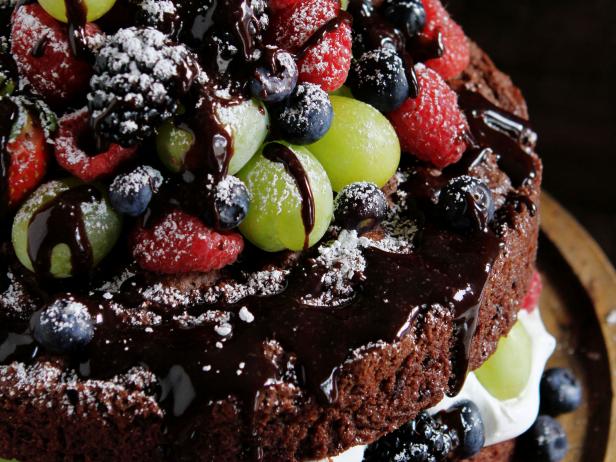 Bake Your Cake And Eat It Too A Lighter Naked Chocolate Cake With Fruit Fn Dish Behind The 0562