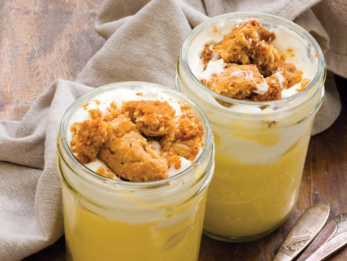 Banana Pudding with Peanut ButterOatmeal Cookies Recipe Food Network