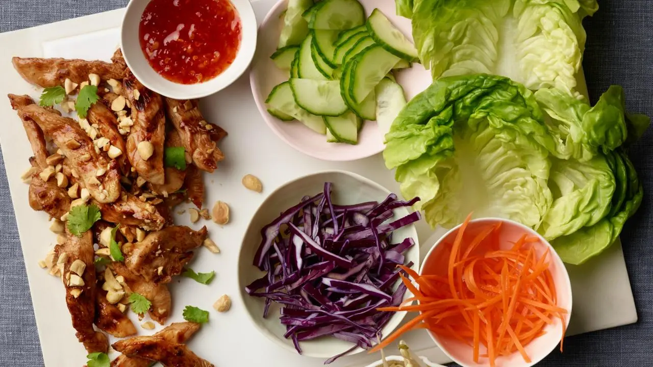 Thai Lettuce Wraps