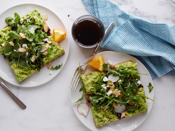 Food Network Kitchen's Avocado Toast Breakfast Salad, as seen on Food Network.