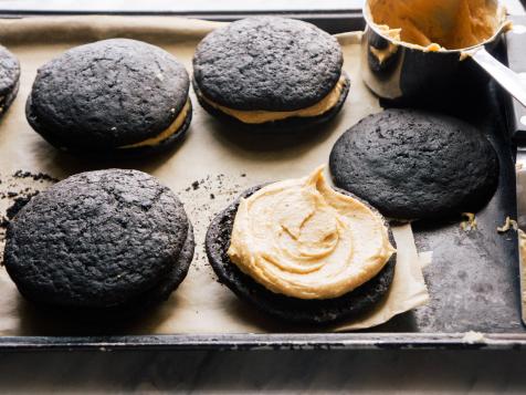 Chocolate-Peanut Butter Whoopie Pies