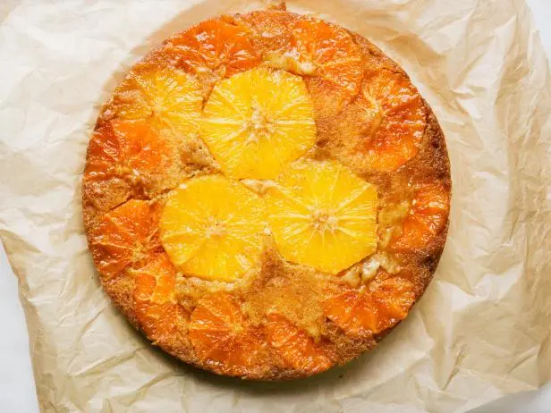 Upside-Down Orange-Almond Cake (Gluten-Free) Recipe | Samantha Seneviratne | Food Network