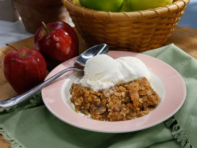 Marcela Valladolid's Apple Crisp as seen on Food Network's The Kitchen, Season 7.