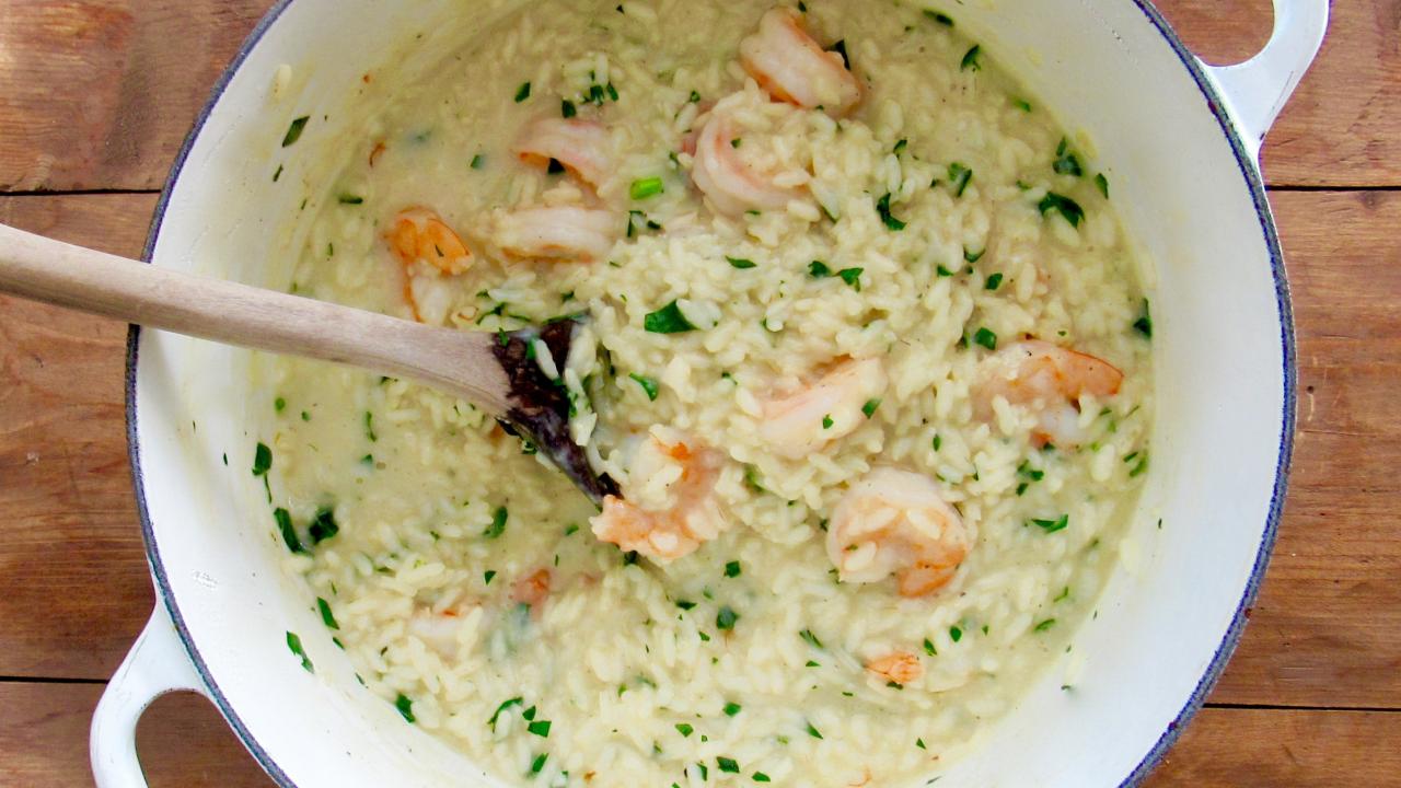 Shrimp Risotto Recipe (Creamy + Delicious)