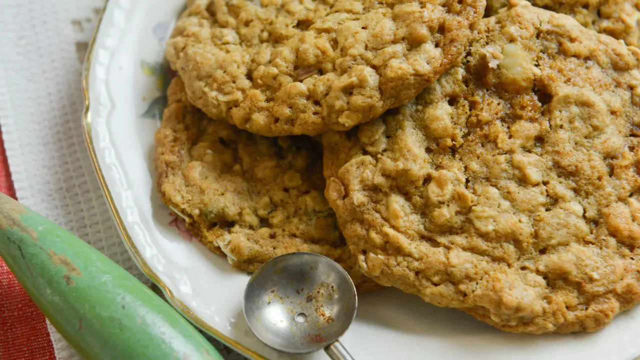 Oatmeal Molasses Cookies