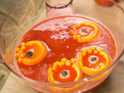 Food beauty of the Zombie Punch, as seen on Food Network’s Patricia Heaton Parties, Season 1.