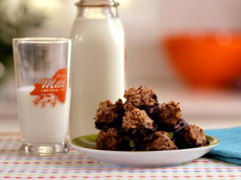 Gluten-Free Dark Chocolate Dipped Coconut Macaroons