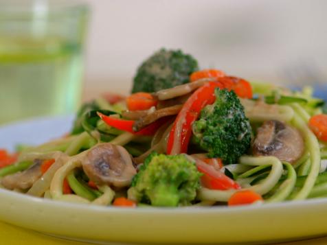 Gluten-Free Zucchini Pasta Primavera